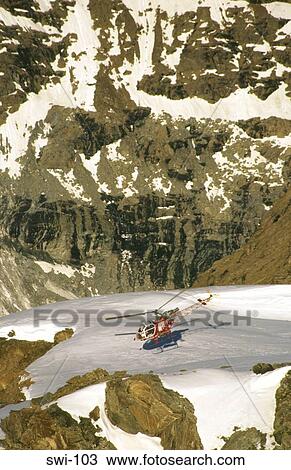 Mountain Rescue Helicopter the Alps Switzerland View Large Photo Image Stock Image - Mountain Rescue Helicopter the Alps Switzerland. Fotosearch