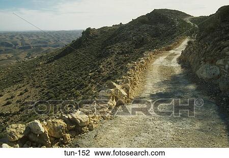 Mountain Track Jebel Dahar Tunisia View Large Photo Image Stock Image - Mountain Track Jebel Dahar Tunisia. Fotosearch