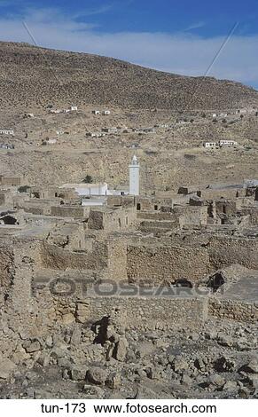 Mountain Village of Toujane Tunisia View Large Photo Image Stock Image - Mountain Village of Toujane Tunisia. Fotosearch
