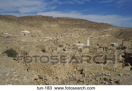 Mountain Village of Toujane Tunisia View Large Photo Image Stock Image - Mountain Village of Toujane Tunisia. Fotosearch