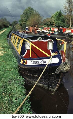 Narrowboat on the Oxford Canal Northants UK View Large Photo Image Stock Image - Narrowboat on the Oxford Canal Northants UK. Fotosearch