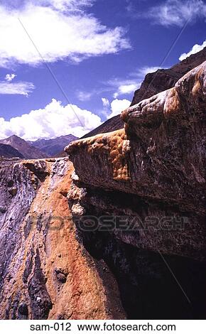 Natural Bridge in the Andes View Large Photo Image Stock Image - Natural Bridge in the Andes. Fotosearch
