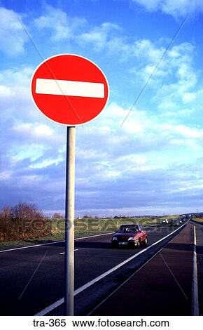 No Entry Sign on Side of Road UK View Large Photo Image Stock Photography - No Entry Sign on Side of Road UK. Fotosearch