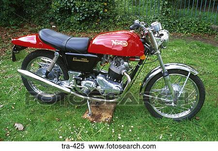Stock Photography - Norton Commando 750 Motorcycles. Fotosearch