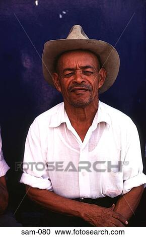 Old Man with Cowboy Hat Venezuela View Large Photo Image Stock Image - Old Man with Cowboy Hat Venezuela. Fotosearch