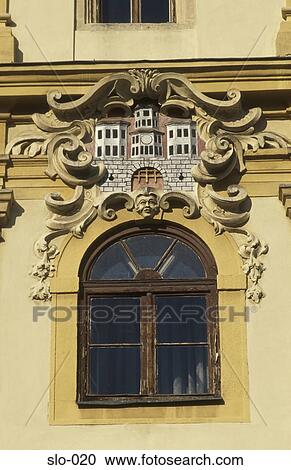 Ornate Arched Window Bratislava Slovakia View Large Photo Image Stock Image - Ornate Arched Window Bratislava Slovakia. Fotosearch