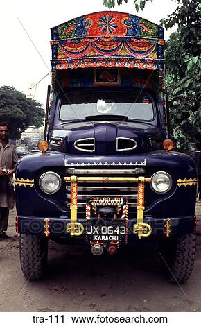Ornate Decorated Truck Pakistan View Large Photo Image Stock Image - Ornate Decorated Truck Pakistan. Fotosearch