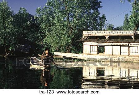 Paddle Boat Kashmir India View Large Photo Image Stock Image - Paddle Boat Kashmir India. Fotosearch