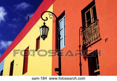Picture - Painted Houses La Boca Buenos Aires Argentina. Fotosearch