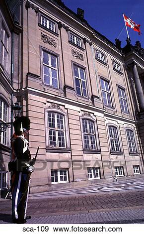 Palace Guard Copenhagen Denmark View Large Photo Image Stock Photo - Palace Guard Copenhagen Denmark. Fotosearch