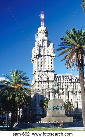Palace of Light Montevideo Uruguay View Large Photo Image Stock Image - Palace of Light Montevideo Uruguay. Fotosearch