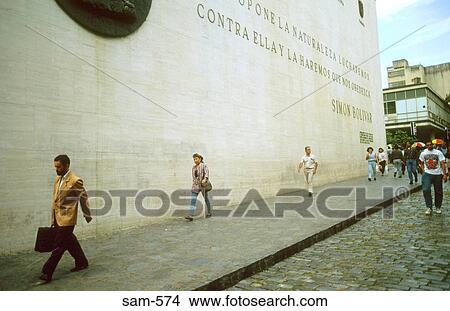 People by Simon Bolivar Monument Caracas Venezuela View Large Photo Image Picture - People by Simon Bolivar Monument Caracas Venezuela. Fotosearch