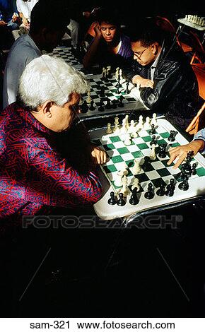 People Playing Chess Catagena Colombia View Large Photo Image Stock Image - People Playing Chess Catagena Colombia. Fotosearch