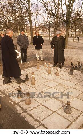 People Playing with Giant Chess Set Lindenhof Switzerland View Large Photo Image Stock Image - People Playing with Giant Chess Set Lindenhof Switzerland. Fotosearch