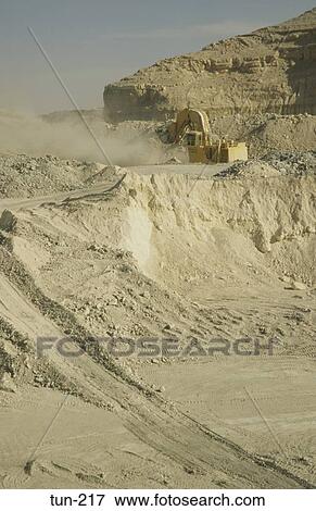 Phosphate Mine Metlaoui Tunisia View Large Photo Image Stock Photo - Phosphate Mine Metlaoui Tunisia. Fotosearch