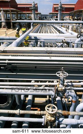 Pipes Outside Oil Refinery Cusiana Colombia View Large Photo Image Stock Image - Pipes Outside Oil Refinery Cusiana Colombia. Fotosearch