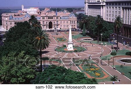 Plaza De Mayo Buenos Aires Argentina View Large Photo Image Stock Image - Plaza De Mayo Buenos Aires Argentina. Fotosearch