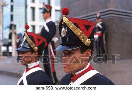 Portrait of Two Ceremonial Guards Uruguay View Large Photo Image Stock Photo - Portrait of Two Ceremonial Guards Uruguay. Fotosearch