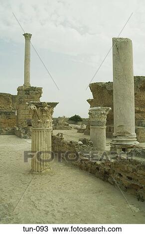Ruins at Carthage Tunisia View Large Photo Image Stock Image - Ruins at Carthage Tunisia. Fotosearch