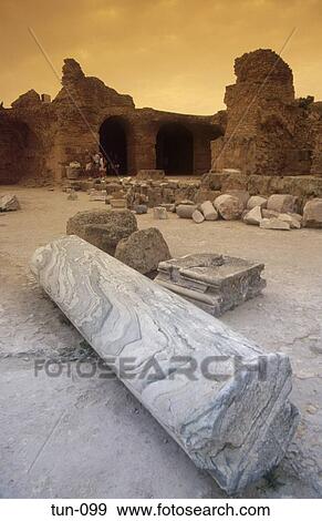 Ruins at Carthage Tunisia View Large Photo Image Stock Photo - Ruins at Carthage Tunisia. Fotosearch