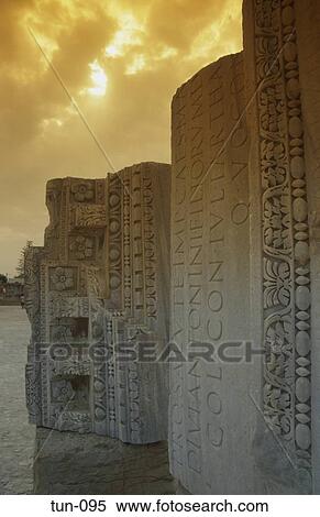 Stock Photography - Ruins at Carthage Tunisia. Fotosearch