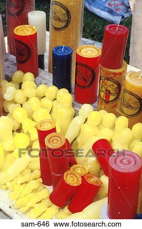 Shaped Candles on Shop Display Bogota Colombia View Large Photo Image Stock Photograph - Shaped Candles on Shop Display Bogota Colombia. Fotosearch