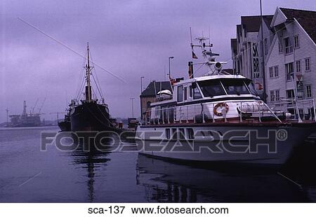 Ships at Quayside Stavanger Norway View Large Photo Image Stock Photo - Ships at Quayside Stavanger Norway. Fotosearch