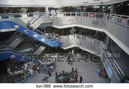 Shopping Mall Tunis Tunisia View Large Photo Image Stock Photo - Shopping Mall Tunis Tunisia. Fotosearch