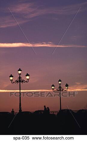 Silhouetted Lamps Seville Spain View Large Photo Image Stock Photography - Silhouetted Lamps Seville Spain. Fotosearch
