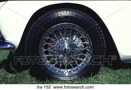 Spoked Wheel of Old Car View Large Photo Image Stock Image - Spoked Wheel of Old Car. Fotosearch