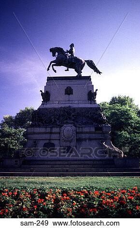 Statue of Man on Horse Cordoba Argentina View Large Photo Image Stock Photo - Statue of Man on Horse Cordoba Argentina. Fotosearch