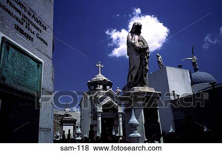 Statue of Mary Recoleta Cemetery Buenos Aires View Large Photo Image Stock Photo - Statue of Mary Recoleta Cemetery Buenos Aires. Fotosearch