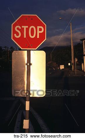 Stop Sign on an Australian Road View Large Photo Image Stock Photography - Stop Sign on an Australian Road. Fotosearch