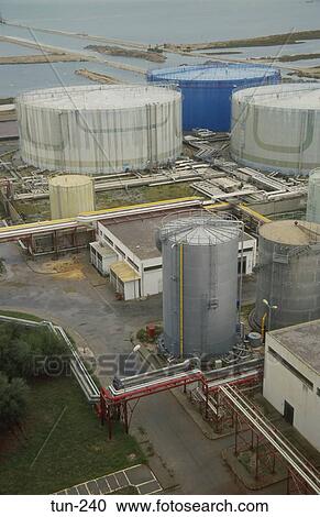 Storage Tanks at Power Plant Tunisia View Large Photo Image Stock Image - Storage Tanks at Power Plant Tunisia. Fotosearch
