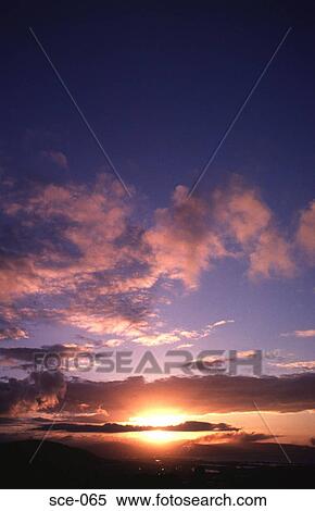 Stock Photography - The Sky at Dawn UK. Fotosearch