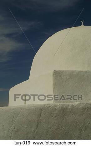 Stock Photo - Tomb of Marabout Matmata Tunisia. Fotosearch