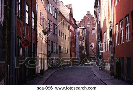 Traditional Town Houses Copenhagen Denmark View Large Photo Image Stock Photograph - Traditional Town Houses Copenhagen Denmark. Fotosearch