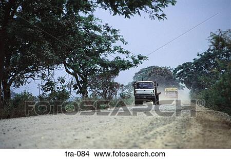 Truck on Dirt Road in Ecuador View Large Photo Image Picture - Truck on Dirt Road in Ecuador. Fotosearch