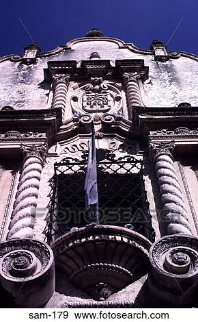 Twisted Columns on Building Cordoba Argentina View Large Photo Image Stock Photo - Twisted Columns on Building Cordoba Argentina. Fotosearch