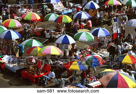 Umbrellas Up in Caracas Marketplace Venezuela View Large Photo Image Stock Image - Umbrellas Up in Caracas Marketplace Venezuela. Fotosearch