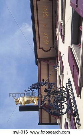Unusual Shop Sign Switzerland View Large Photo Image Stock Photograph - Unusual Shop Sign Switzerland. Fotosearch