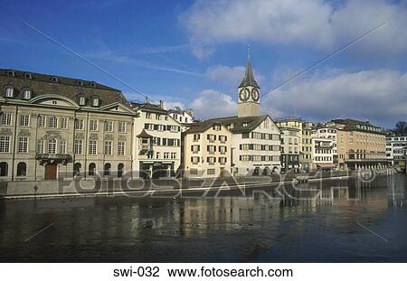 View across Limmat River of Helmhaus Zurich Switzerland View Large Photo Image Stock Image - View across Limmat River of Helmhaus Zurich Switzerland. Fotosearch