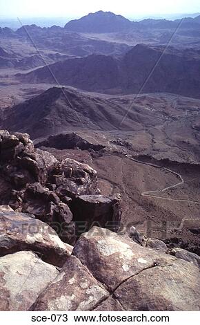 View From Mount Sinai Egypt View Large Photo Image Stock Image - View From Mount Sinai Egypt. Fotosearch