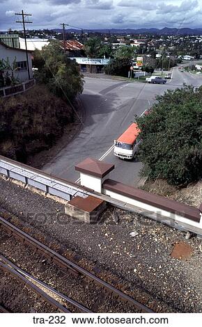 View of an Australian Road from a Rail Bridge View Large Photo Image Stock Image - View of an Australian Road from a Rail Bridge. Fotosearch