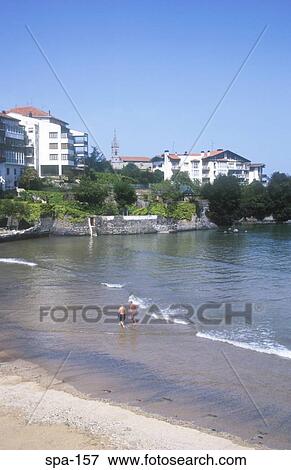View of Mundaka Spain View Large Photo Image Stock Photo - View of Mundaka Spain. Fotosearch