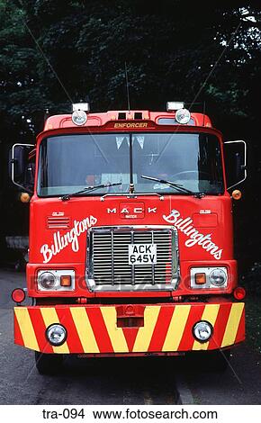View of the Front of a Red Truck UK View Large Photo Image Picture - View of the Front of a Red Truck UK. Fotosearch