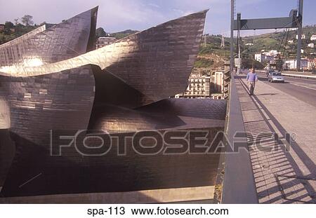 View of the Guggenheim Museum Bilbao Spain View Large Photo Image Stock Image - View of the Guggenheim Museum Bilbao Spain. Fotosearch