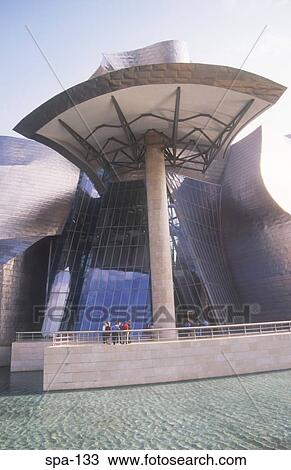 View of the Guggenheim Museum Bilbao Spain View Large Photo Image Stock Image - View of the Guggenheim Museum Bilbao Spain. Fotosearch