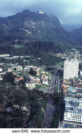 View over City and Hills Bogota Colombia View Large Photo Image Stock Photography - View over City and Hills Bogota Colombia. Fotosearch