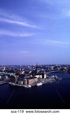View over Gamla Stan (Old Town) Stockholm Sweden View Large Photo Image Stock Photo - View over Gamla Stan (Old Town) Stockholm Sweden. Fotosearch